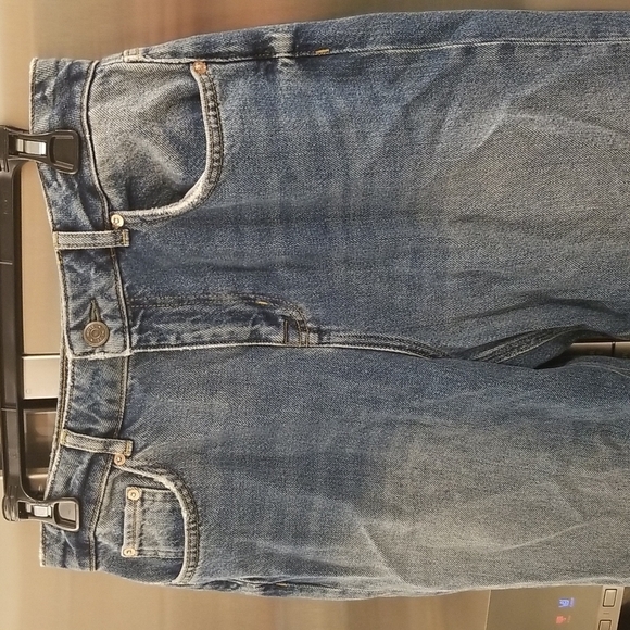 💕REISS💕 Elle High Waist Crop Jeans ~ Mid Blue 30 NWT - Picture 10 of 16